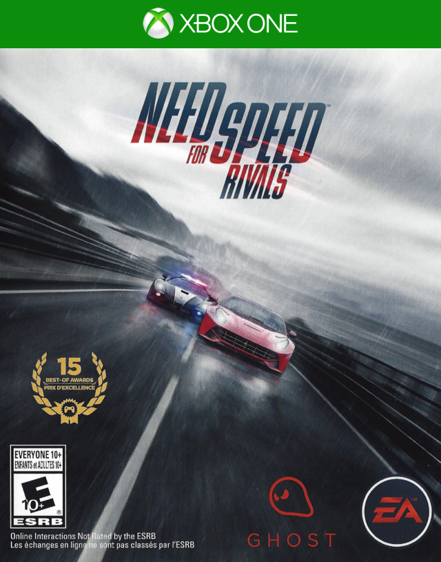 NEED FOR SPEED RIVALS Xbox 360 Box Art Cover by LOoOP