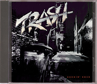 TRASH / Burnin' Rock front cover