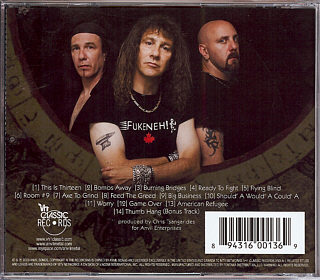 ANVIL / This Is Thirteen | back cover scan