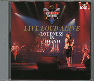LOUDNESS / Live-Loud-Alive | front scan