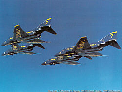 F-4J Phantom II's by Mcdonnell Douglas