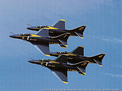 A-4E Skyhawks by Karen B. Haack