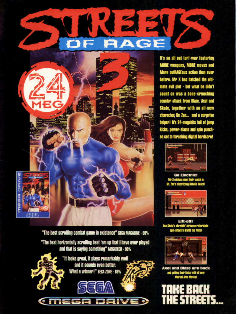 Streets of Rage 3 (Mega Drive) Review – Hogan Reviews