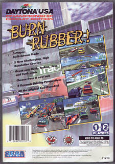 Daytona USA CCE (USA) | back cover