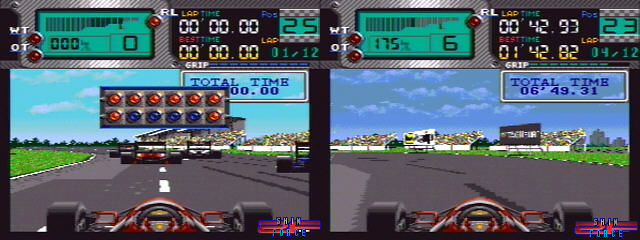 Formula One World Championship 1993 :: Screenshots | Sega/Shin