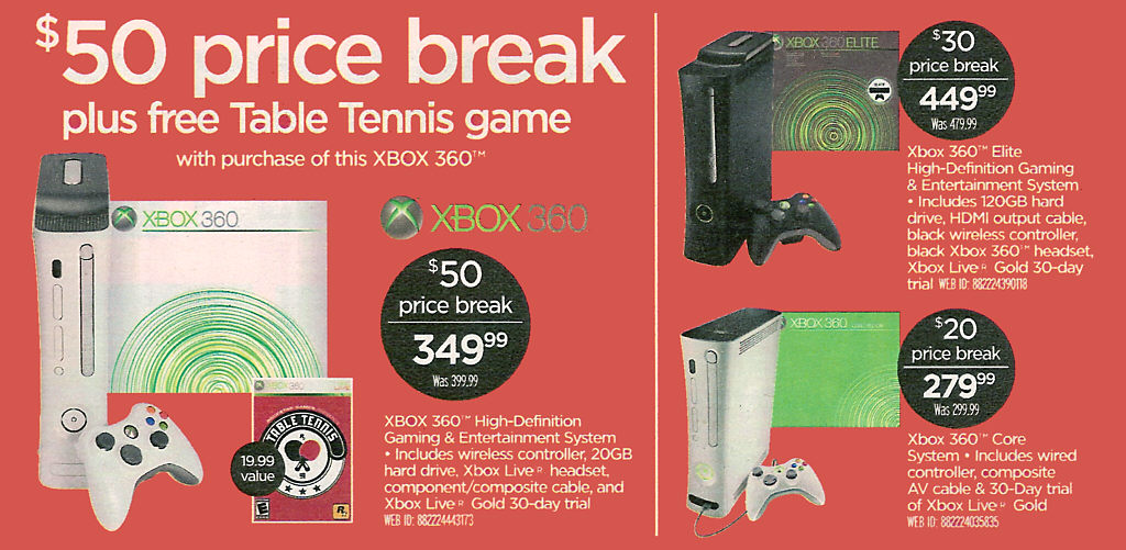 Microsoft Xbox 360 Ads Sega Shin Force Systems Microsoft Xbox 360