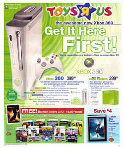 Toys R Us 11.20.2005 Ad