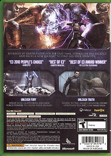 The Force Unleashed (USA) | back